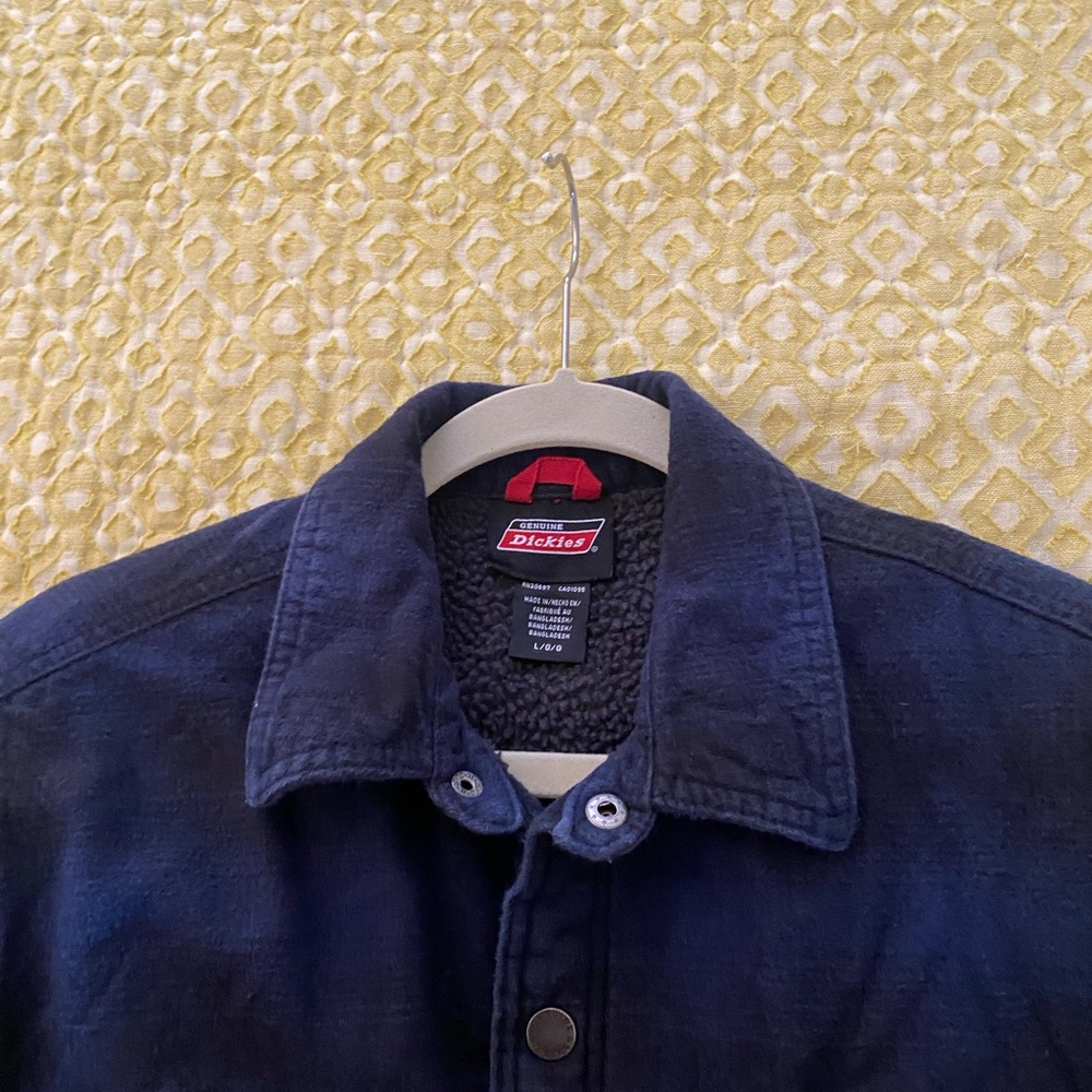 Dickies Blue and Black Plaid Jacket - Picture 5 of 6